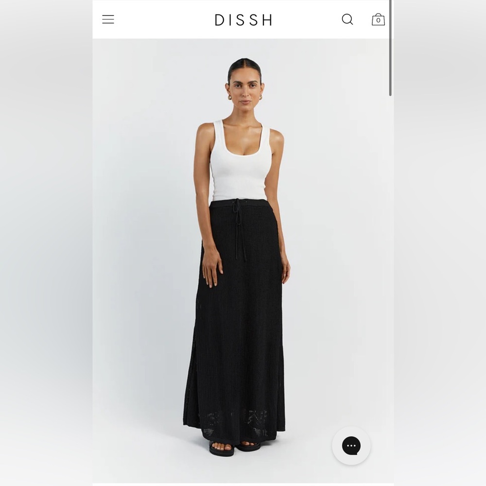 OPHELIA BLACK CROCHET